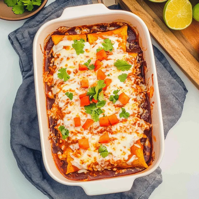 Irresistible Lazy Enchiladas: Quick Comfort Food Delight