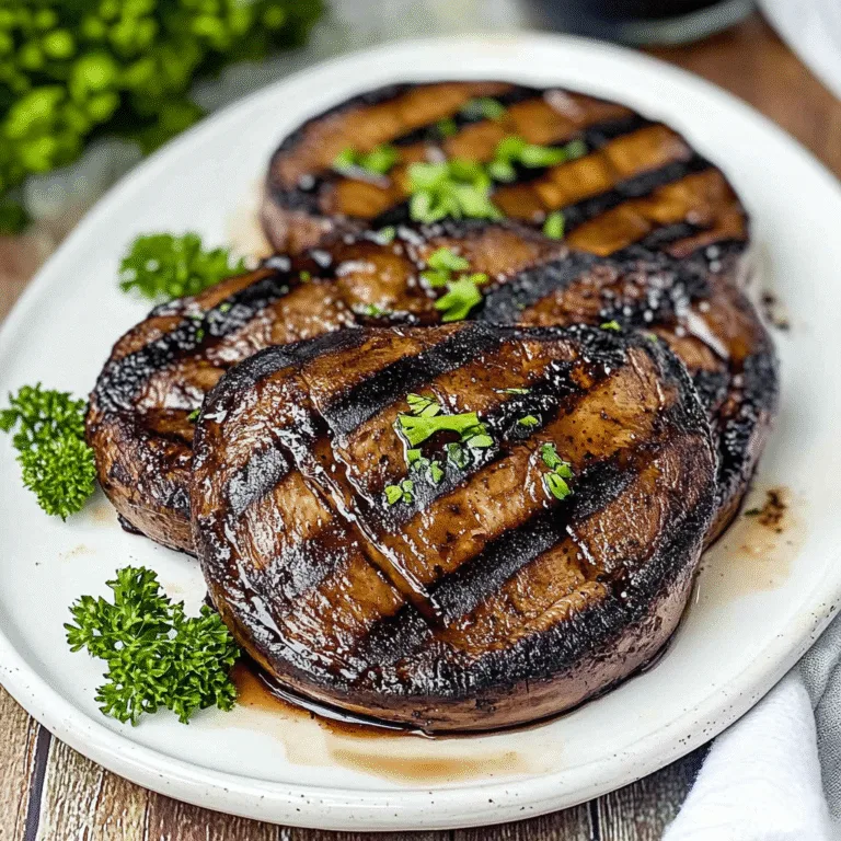 Irresistible Grilled Portobello Mushrooms Recipe to Savor