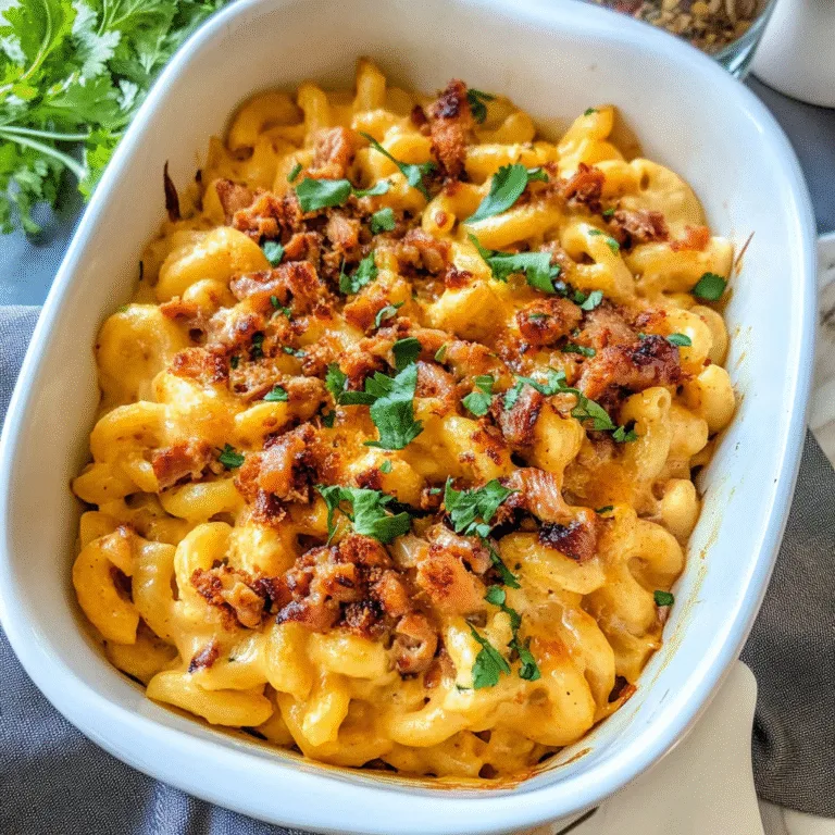 Irresistible Shredded BBQ Chicken Mac and Cheese Recipe