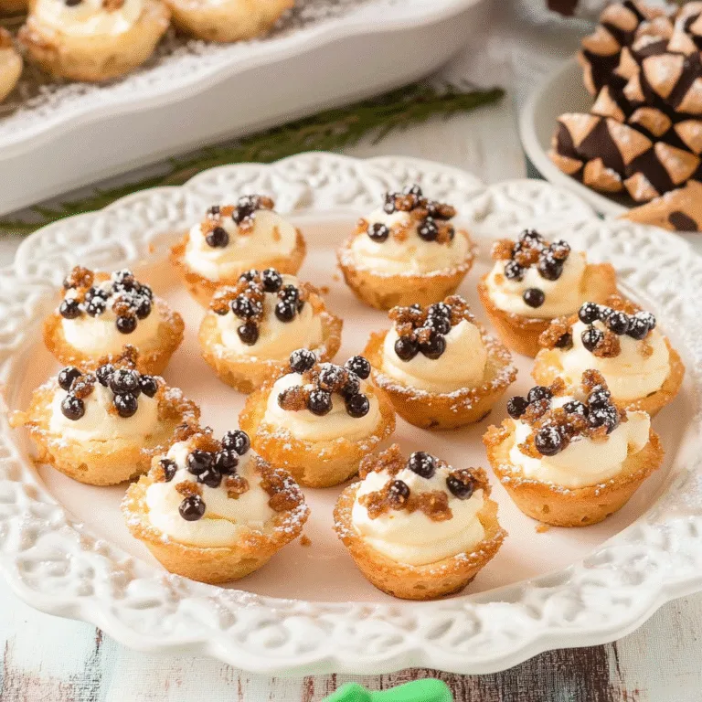 Irresistible Mini Italian Cannoli Dip Cups Recipe