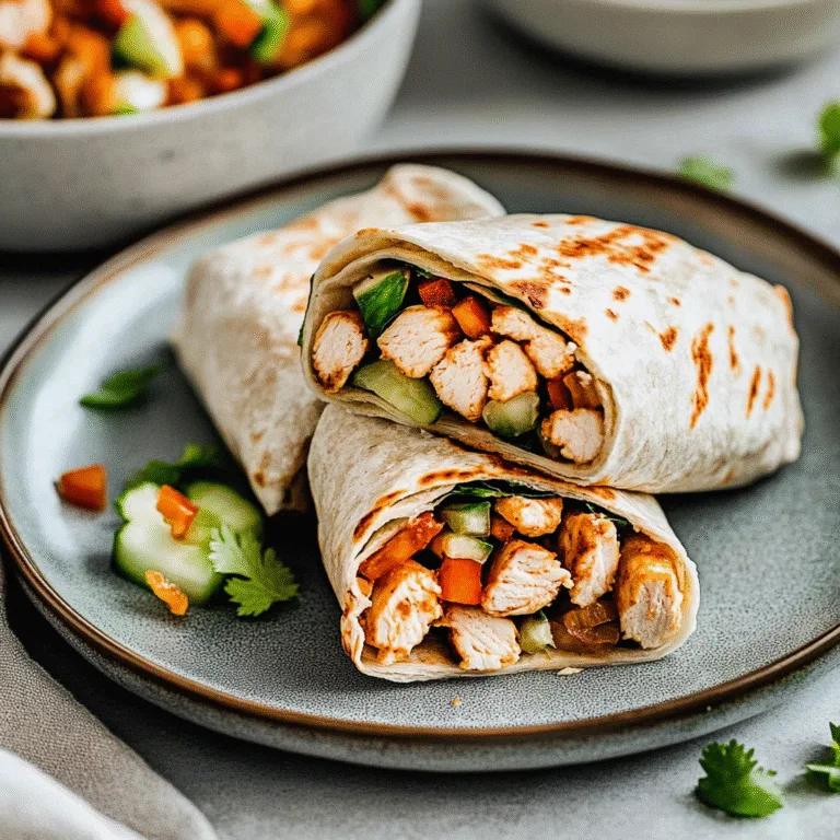 Irresistible Teriyaki Chicken Wraps – A Must-Try Delight!