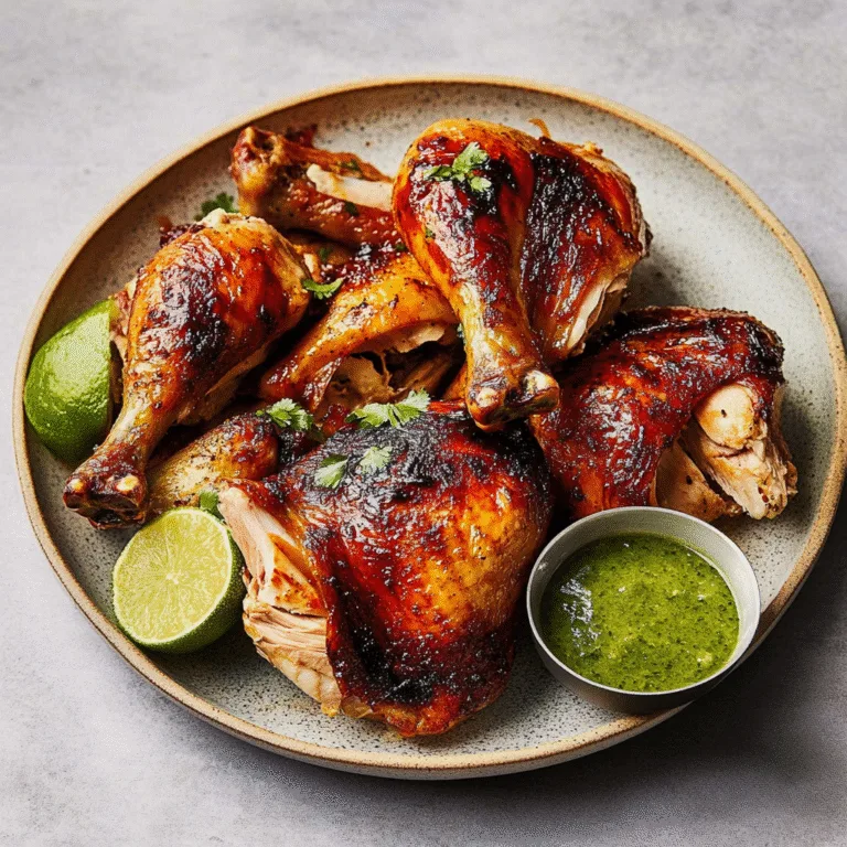 Savory Peruvian Roast Chicken Recipe: Crispy & Delicious