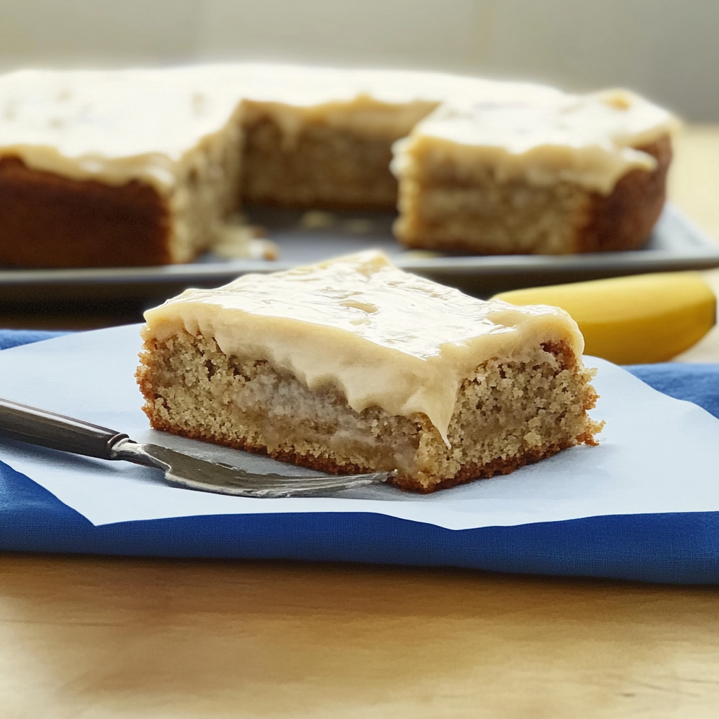 Recipe preparation for Banana Bars