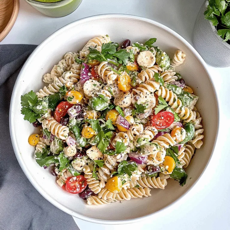 Delicious Black Bean Pasta Salad – A Flavorful Delight