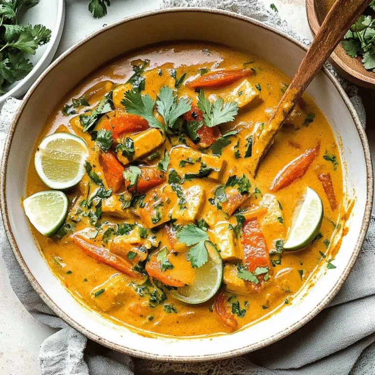Heavenly Tofu Coconut Curry: A Tropical Delight Recipe