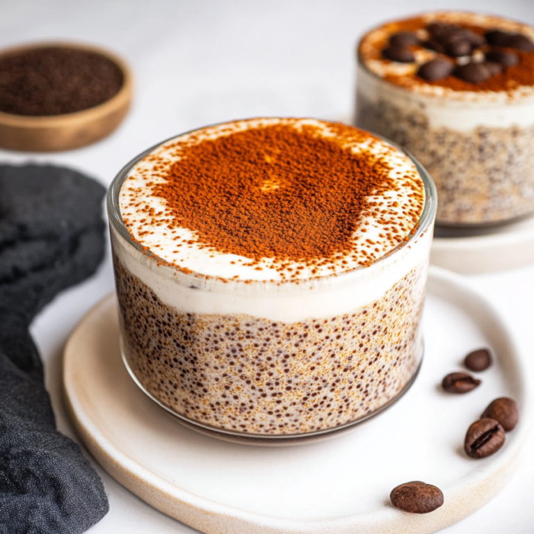 Indulge in Tiramisu Chia Pudding: A Decadent Delight