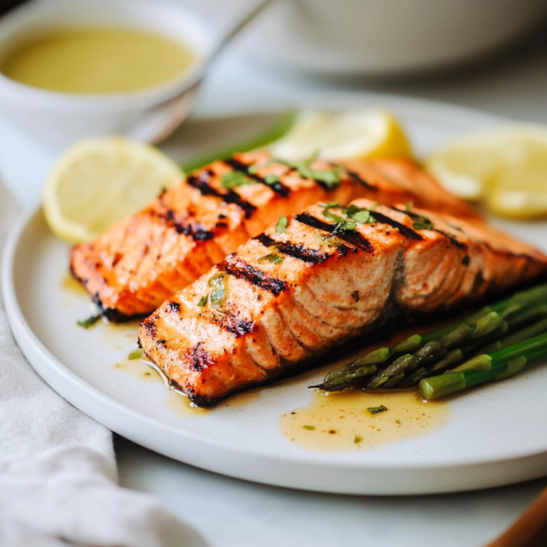 Irresistible Honey Mustard Grilled Salmon Recipe