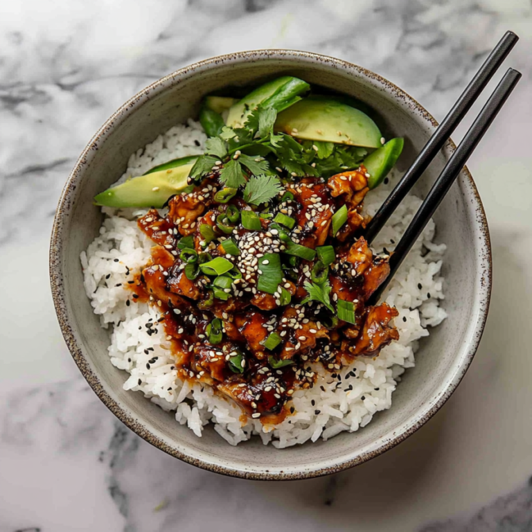 Delicious Asian Chicken Rice Bowl Recipe for Comfort Food
