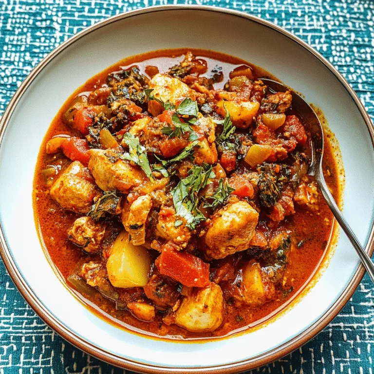 Irresistible Moroccan Chicken Stew Recipe for Cozy Nights