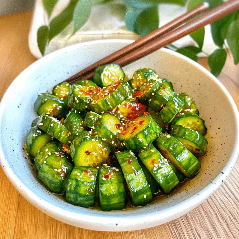 Refreshing Asian Cucumber Salad Recipe for Summer Bliss