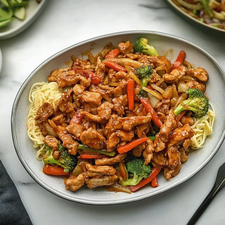 Irresistible Sweet and Spicy Pork Stir Fry Recipe
