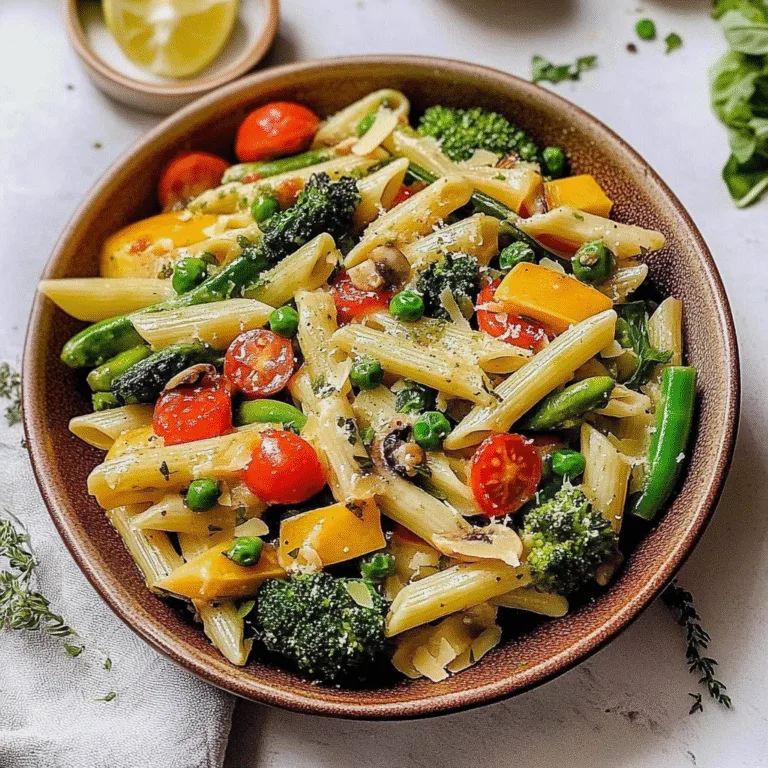 Delightful Spring Garden Veggie Pasta Recipe You’ll Love