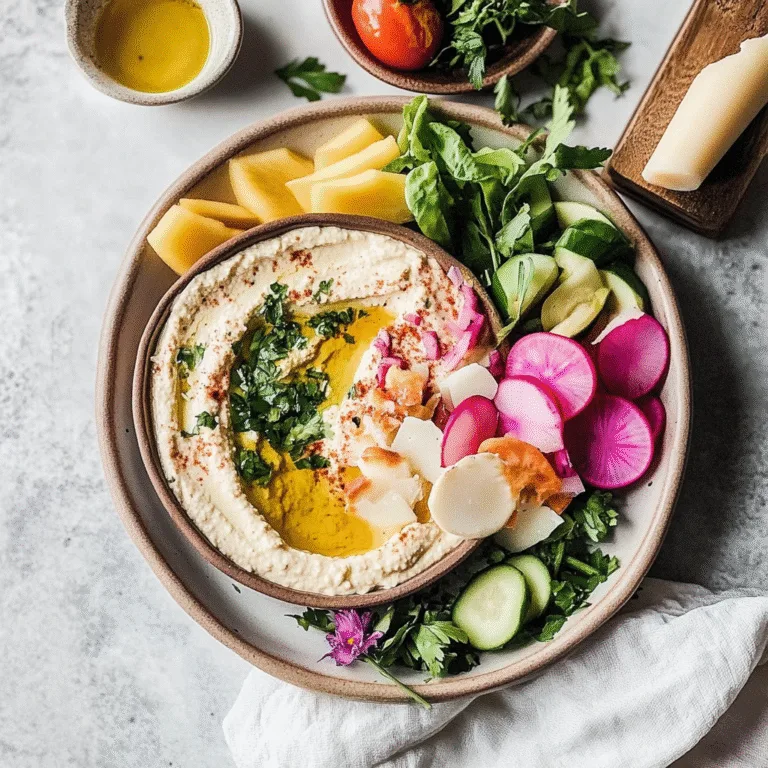 Vibrant Spring Veggie Hummus Platter for Fresh Feasting