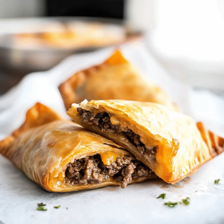 Savory Beef and Cheese Empanadas: Irresistible Recipe