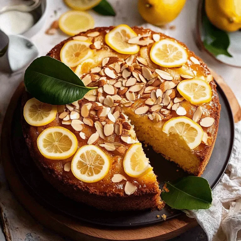 Irresistible Almond Lemon Tea Cake Recipe to Savor
