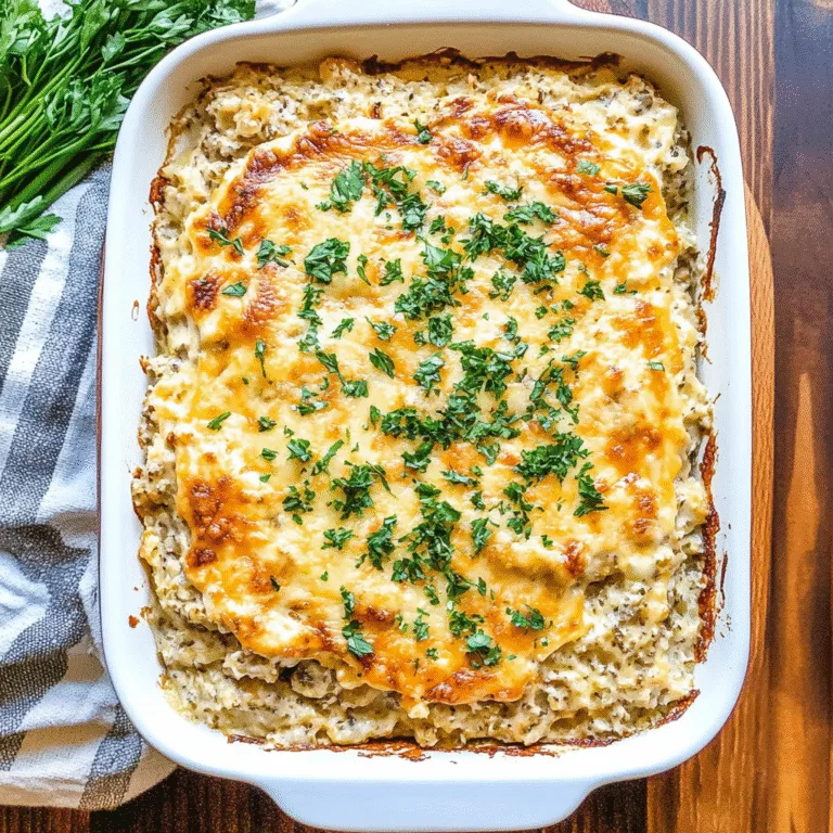 Irresistible Cheesy Chicken and Rice Casserole Recipe