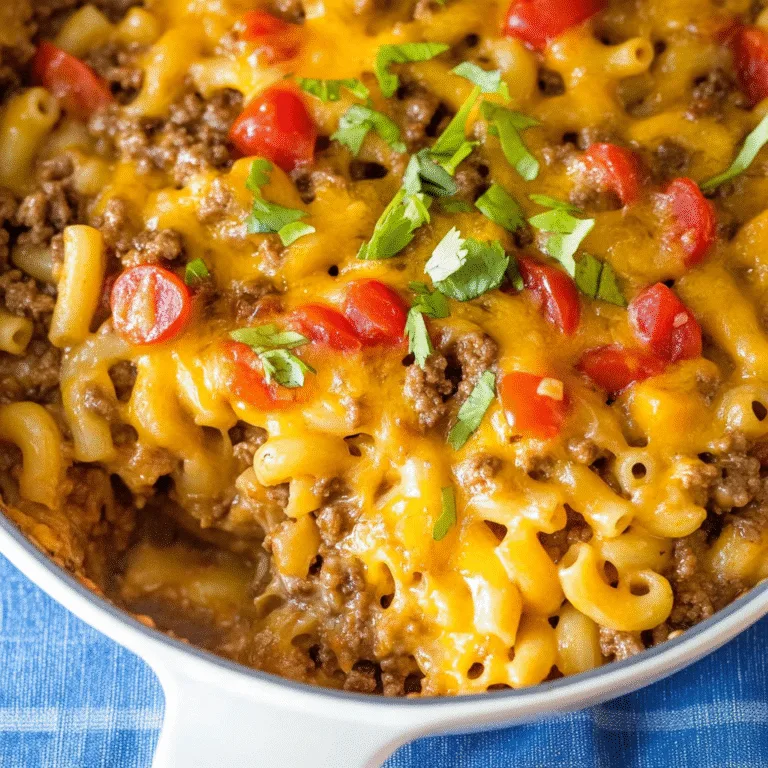 Irresistible Beef Taco Mac and Cheese Recipe to Savor