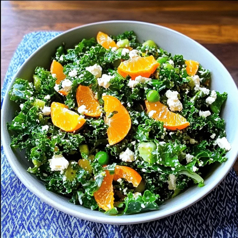 Zesty Citrus Kale Salad Recipe for a Refreshing Delight