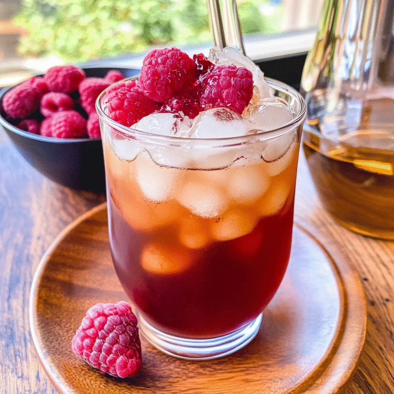 Refreshing Raspberry Iced Tea Recipe for Summer Bliss
