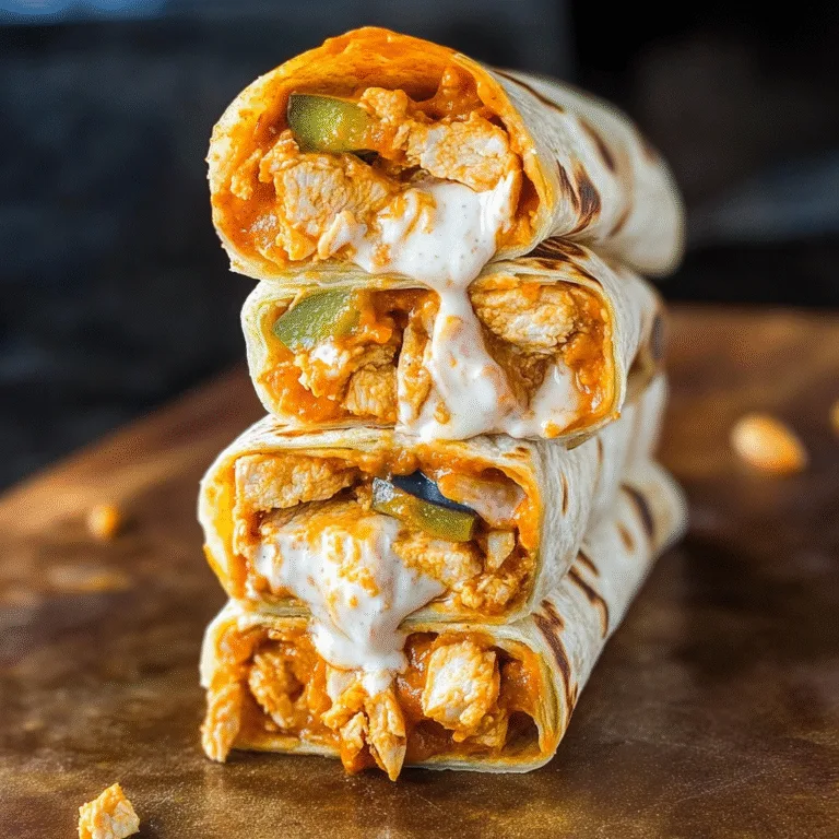 Irresistible Buffalo Chicken Wrap Recipe for Flavor Lovers