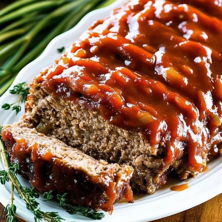 Savory Classic Meatloaf Recipe for Comforting Dinners