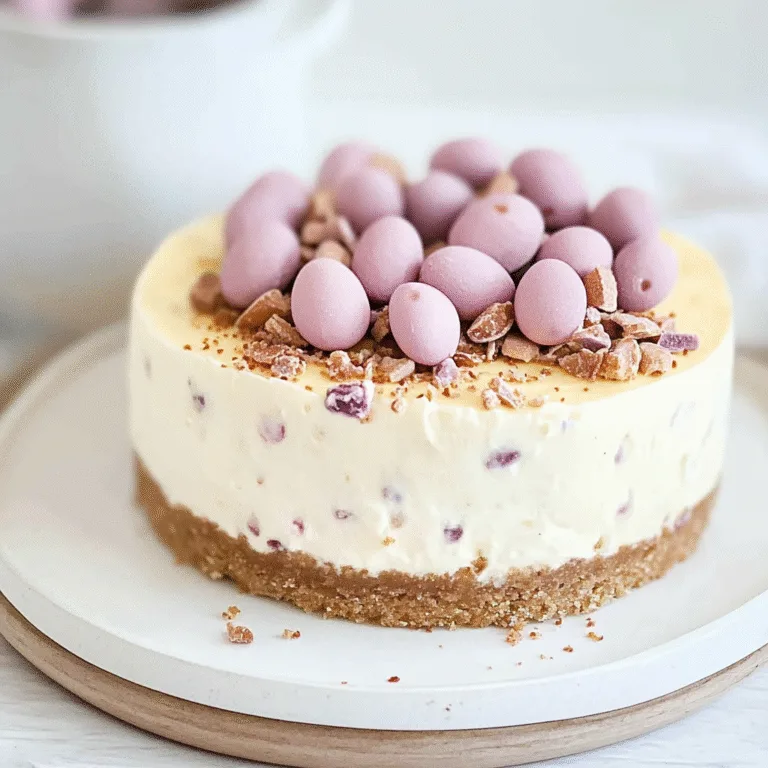 Irresistible Easter Mini Egg Cheesecake Recipe to Delight