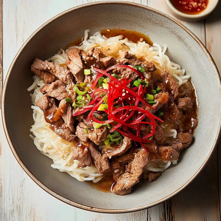 Irresistible Beef Gyudon: A Comforting 30-Minute Meal
