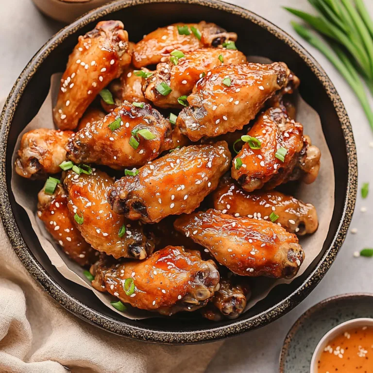 Irresistible Chicken Wings with Honey Glaze Recipe