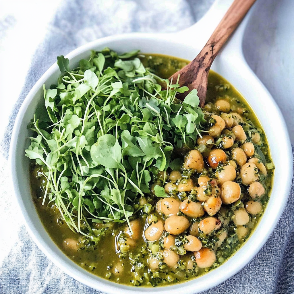 Recipe preparation for Cassoulet Vert