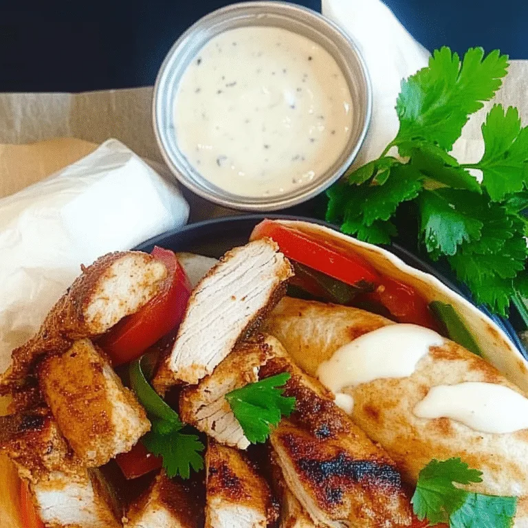 Irresistible Chicken Shawarma with Garlic Sauce Recipe