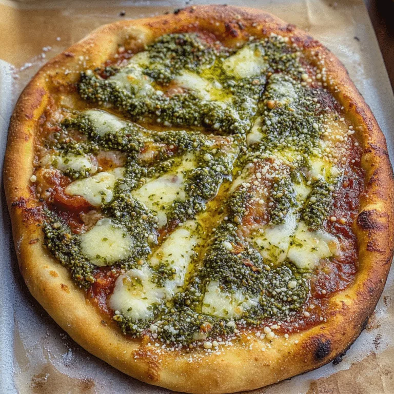 Irresistible Pistachio Pesto Pizza Recipe to Delight You