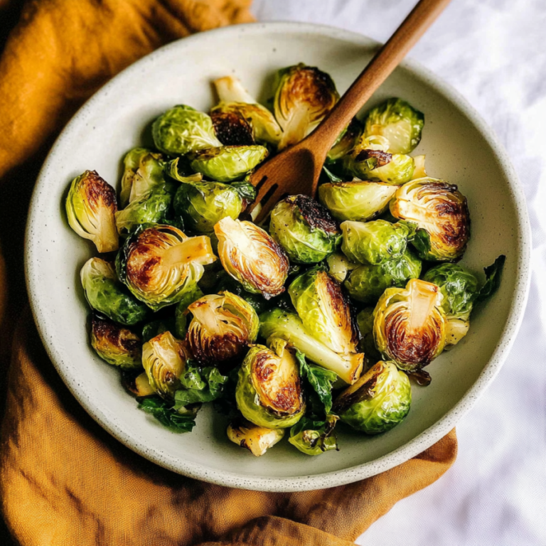 Irresistible Garlic Roasted Brussels Sprouts Recipe