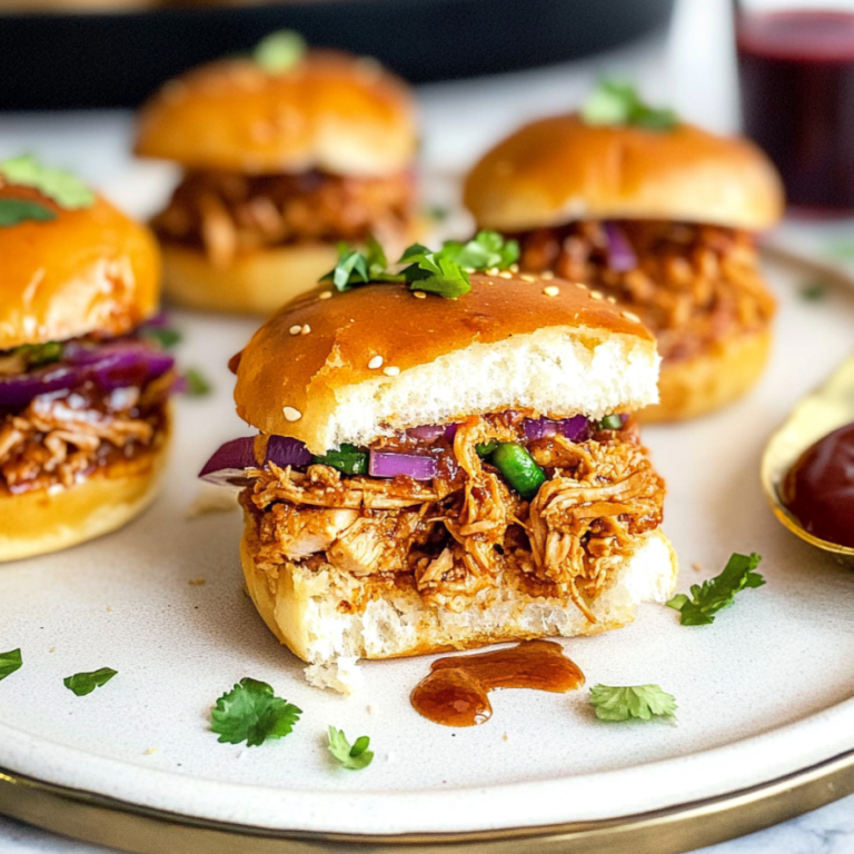 Irresistible BBQ Pulled Chicken Sliders Recipe to Savor