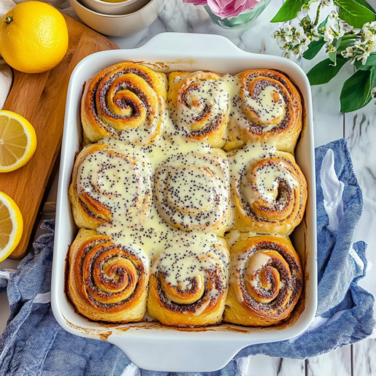 Irresistible Lemon Poppy Seed Rolls Recipe You Must Try