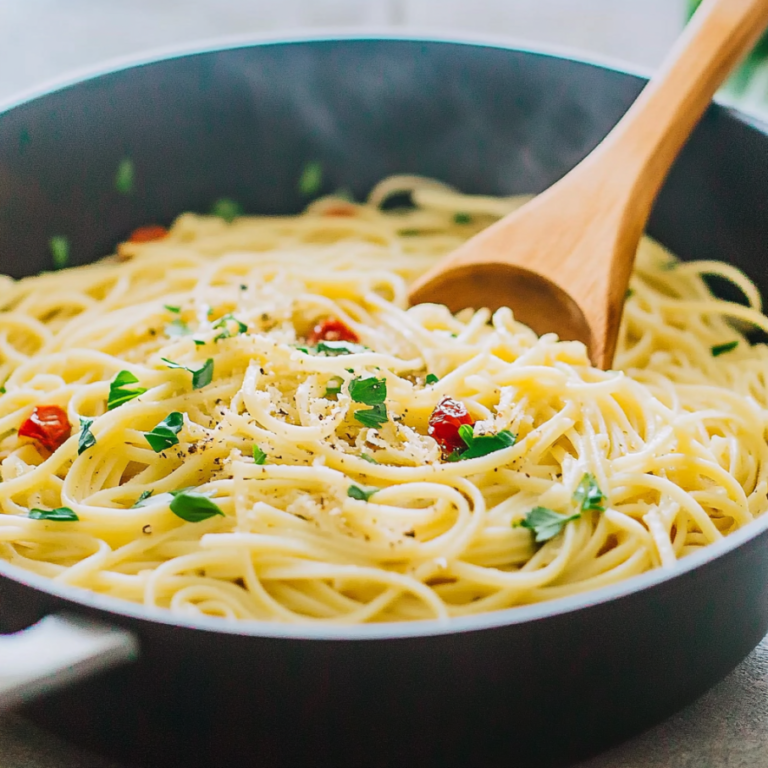 Irresistible One Pot Pasta Aglio E Olio Recipe in 30 Minutes