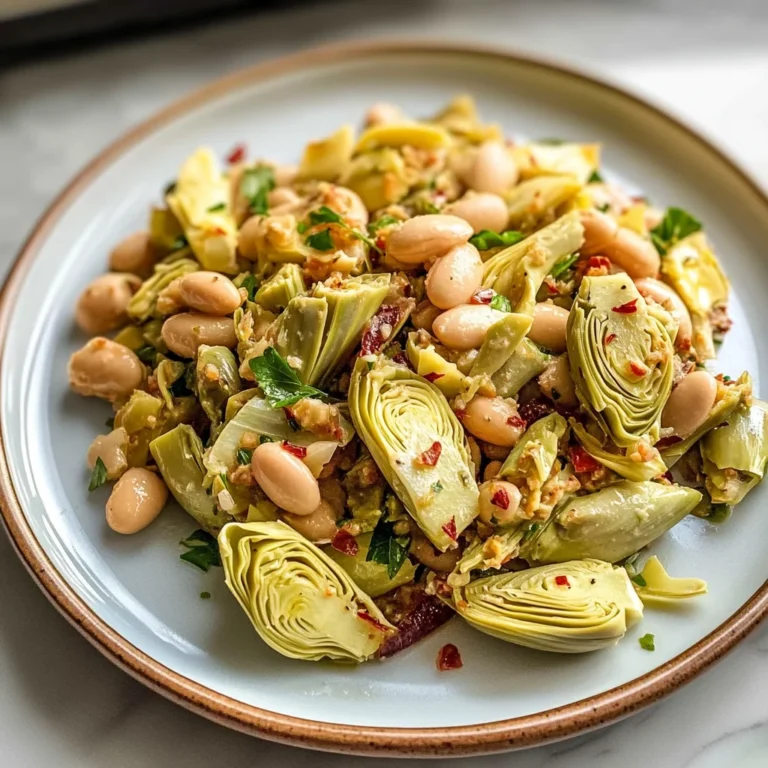 Artichoke And White Bean Salad Quick Delight