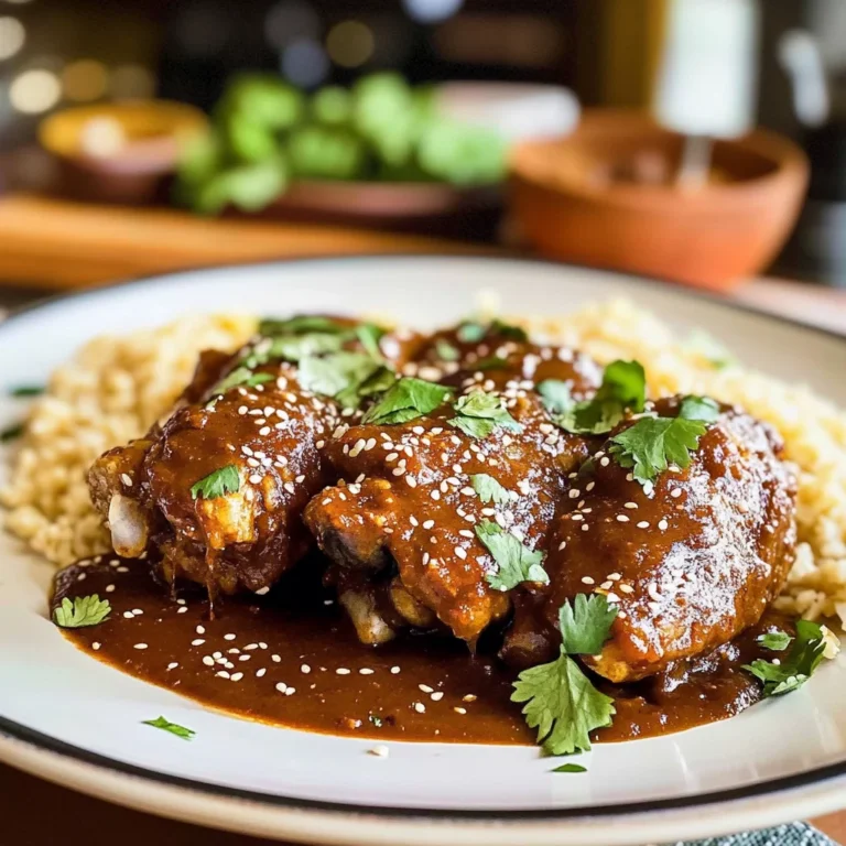 Chicken Mole Recipe for Quick Flavorful Meals