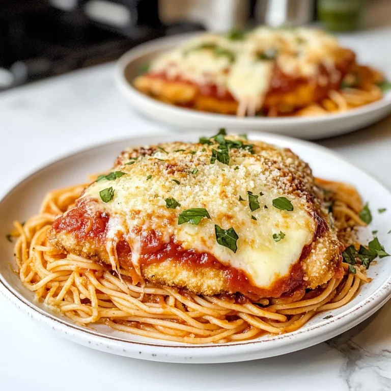 Chicken Parmesan With Spaghetti 20-Minute Delight
