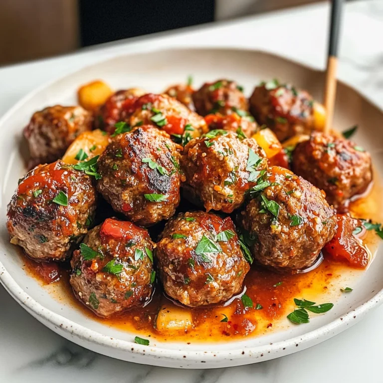 Greek Meatballs Quick and Flavorful Meal
