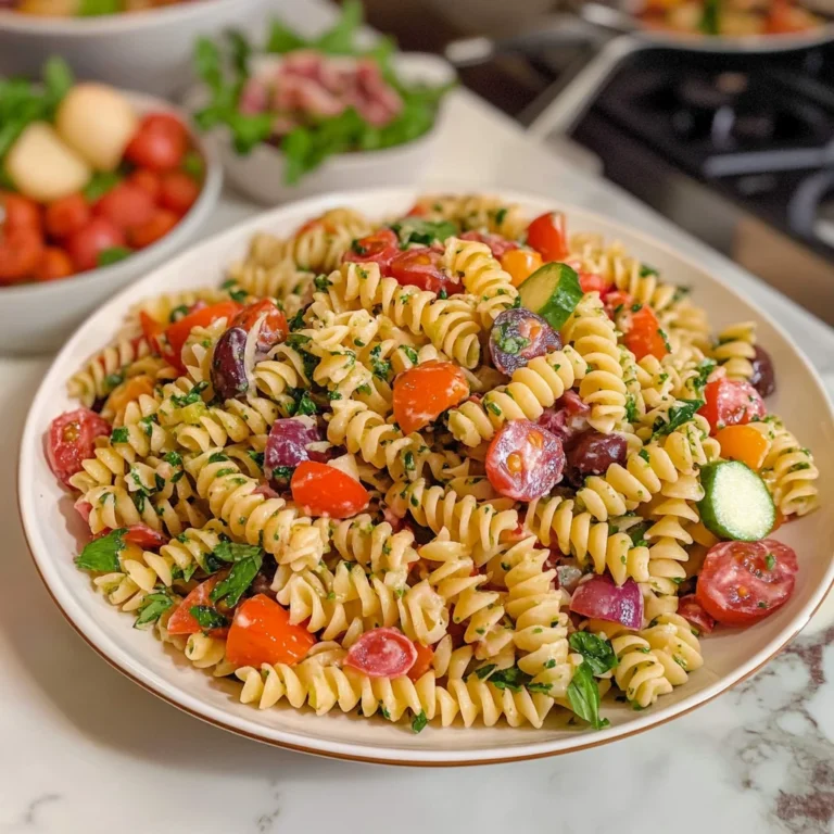 Italian Pasta Salad Fast Flavorful Delight