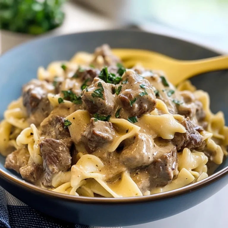 Slow-Cooker Beef Stroganoff 20 Min Comfort Meal