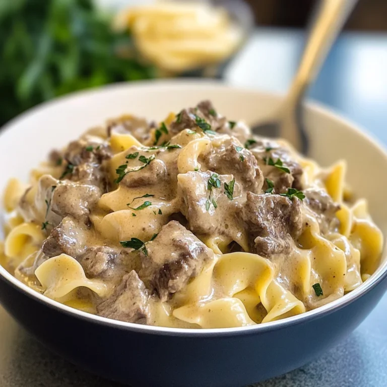 Slow-Cooker Beef Stroganoff for Quick Family Dinners