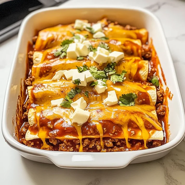 Tex-Mex Beef Enchiladas Quick Delight in 20 Min