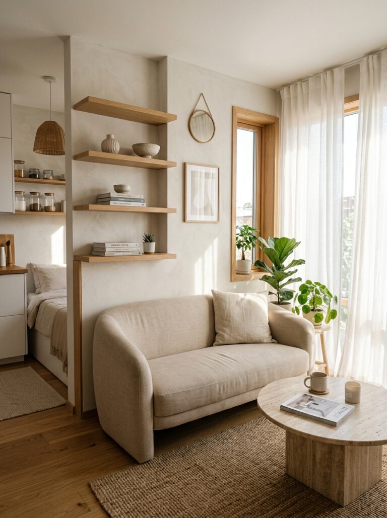 Small Space Studio Apartment Living