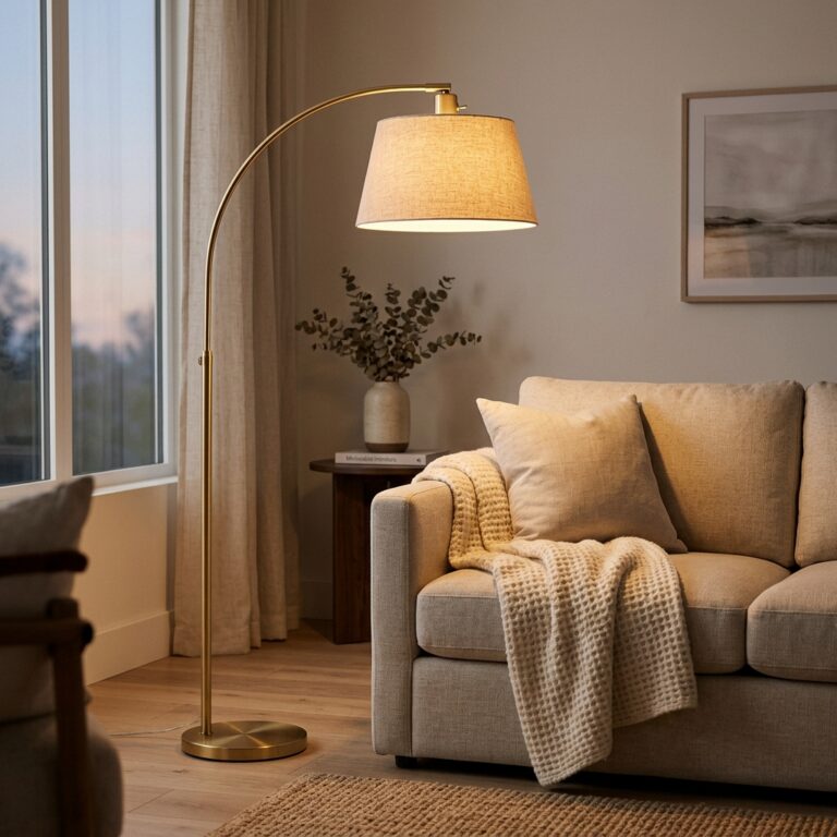 The Best Warm Ambient Lighting for Cozy Evenings: Floor Lamps & Sconces