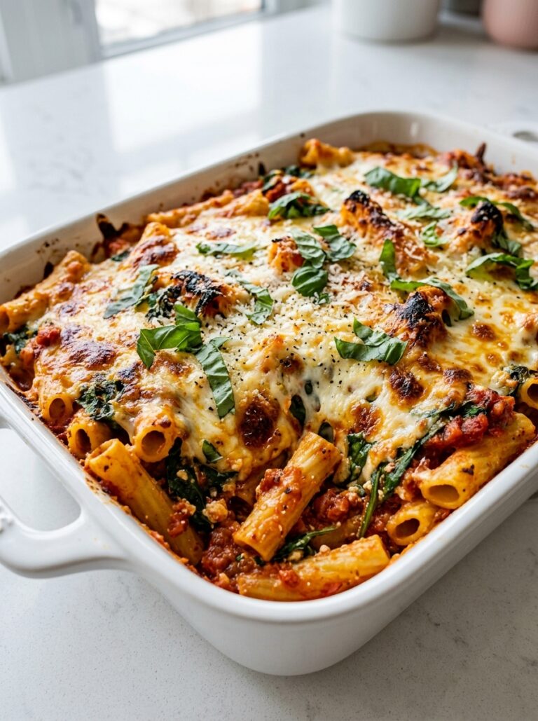 Meatless Baked Ziti 20 Min Comfort Food